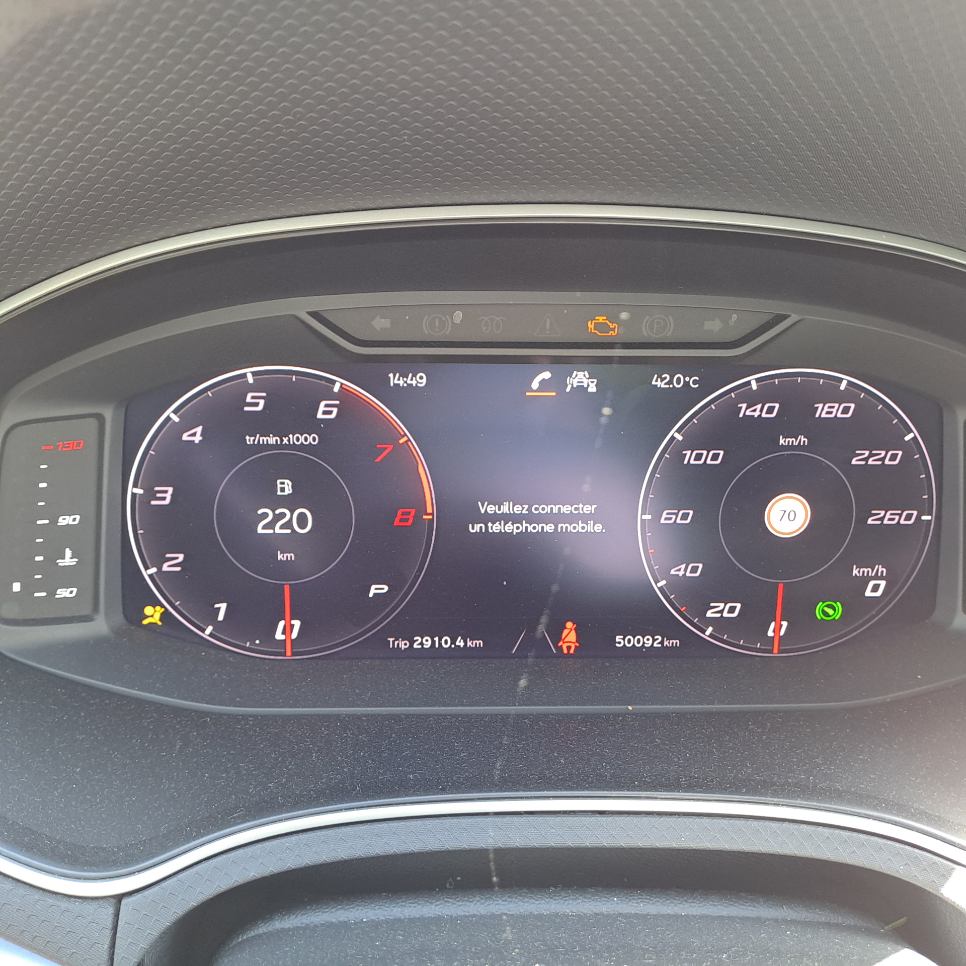 SEAT IBIZA 1.0 TSI 110 ch S/S DSG7 FR